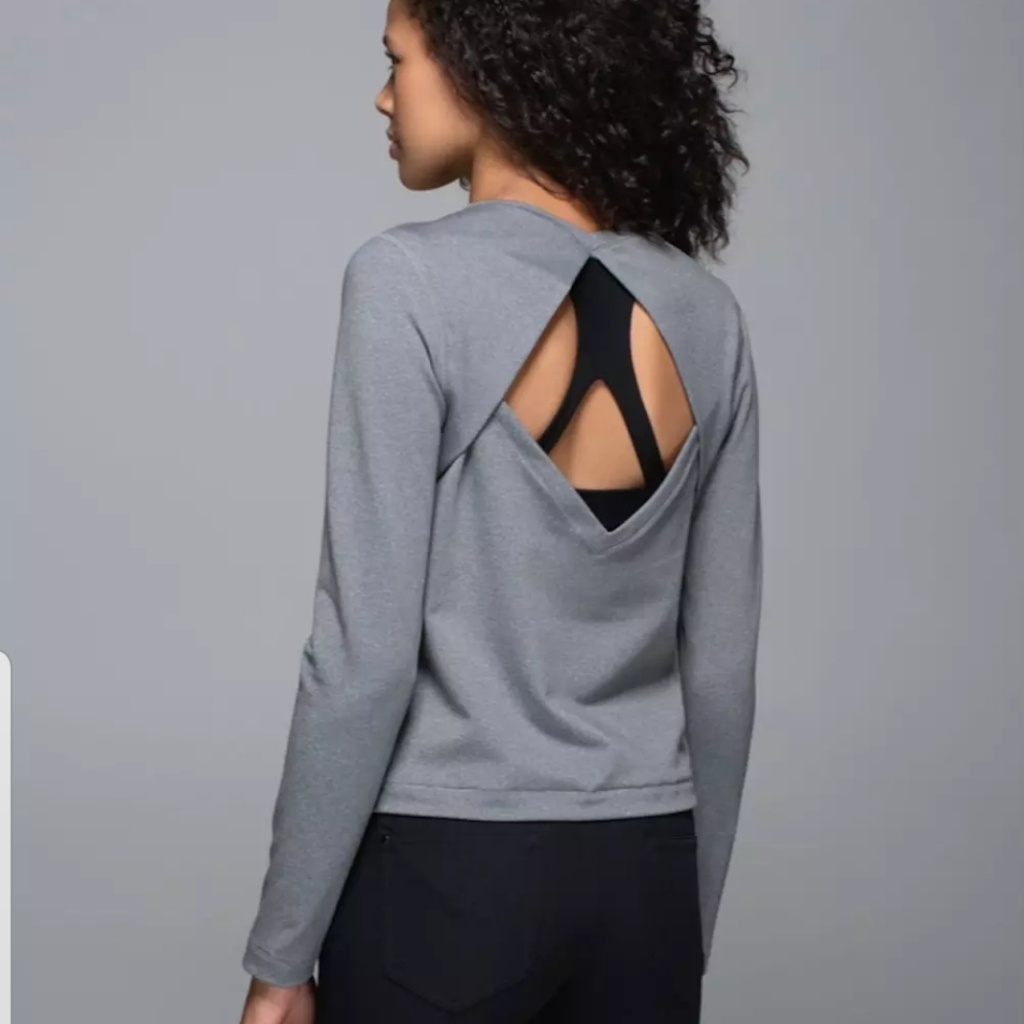 Lululemon Open BackBack Up Sweatshirt